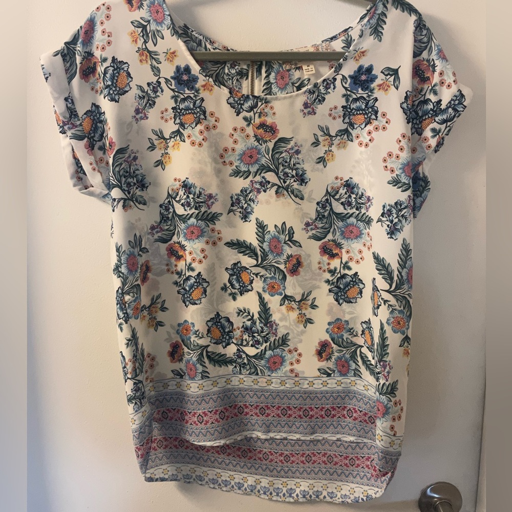Women’s Pink Republic Floral Blouse